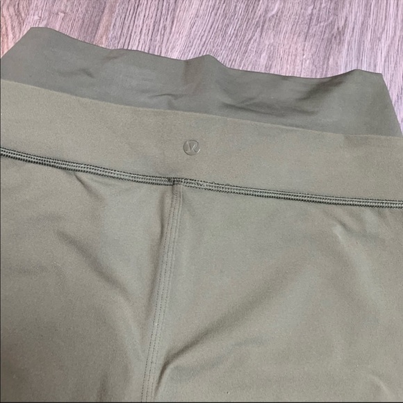 Lululemon | Straight To Class Olive Green Full-On-Luon Pants - Picture 5 of 11